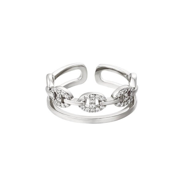 steffie ring silver