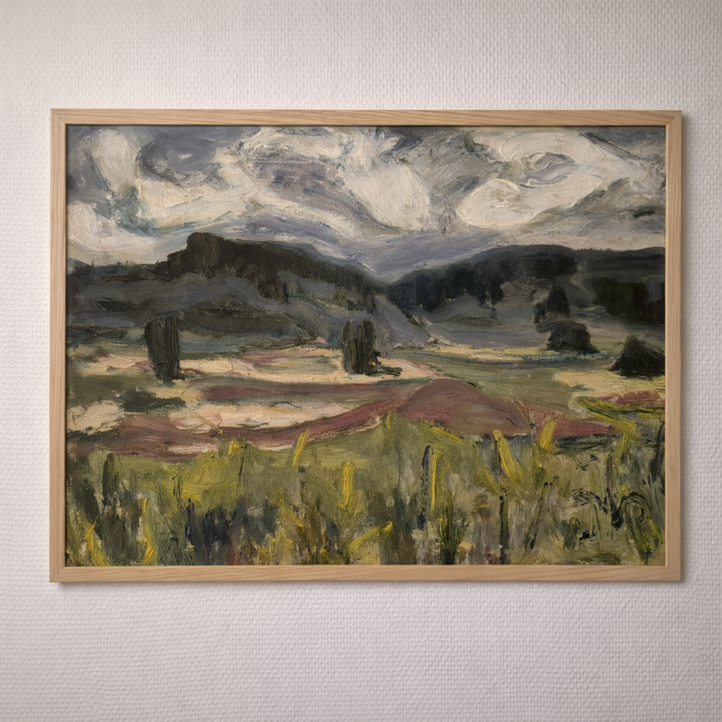 Landskab under himmel