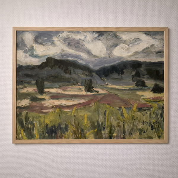 Landskab under himmel