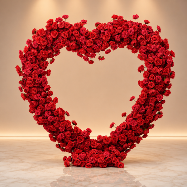 Heart Floral Arch