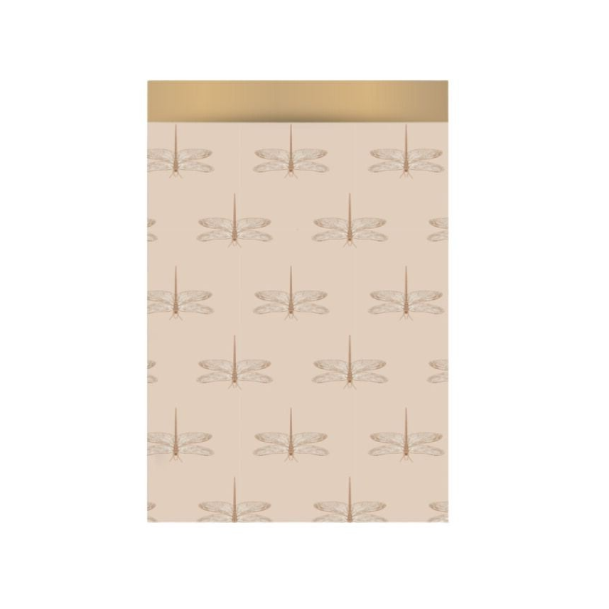 Cadeauzakje L - Libelle beige