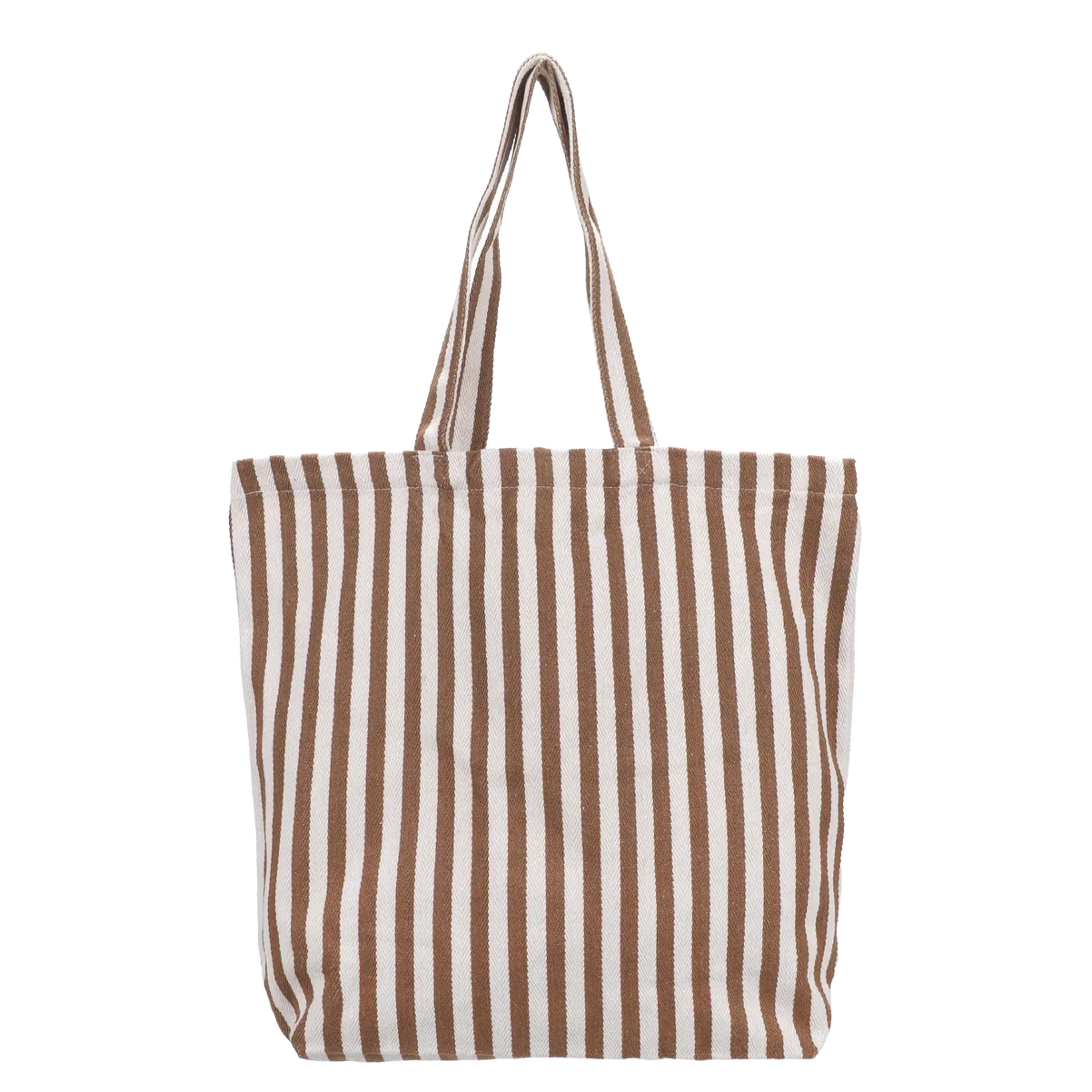 Tas - Bruin met witte strepen