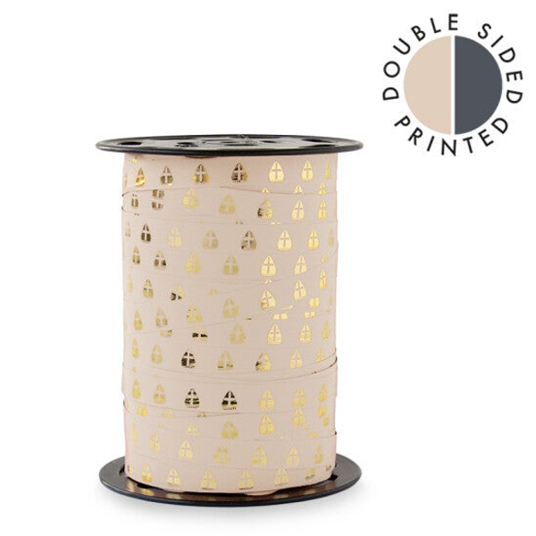Lint - Sint mijters - Beige met goud