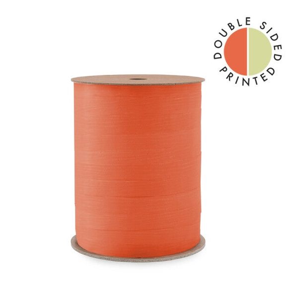 Lint - Oranjerood - dubbelzijdig