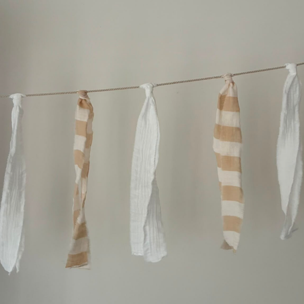 Slinger - Beige strepen