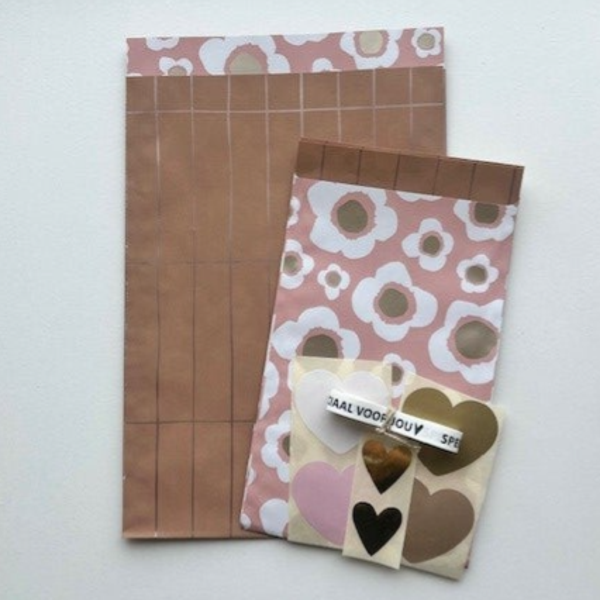 Inpakset - Roest goud