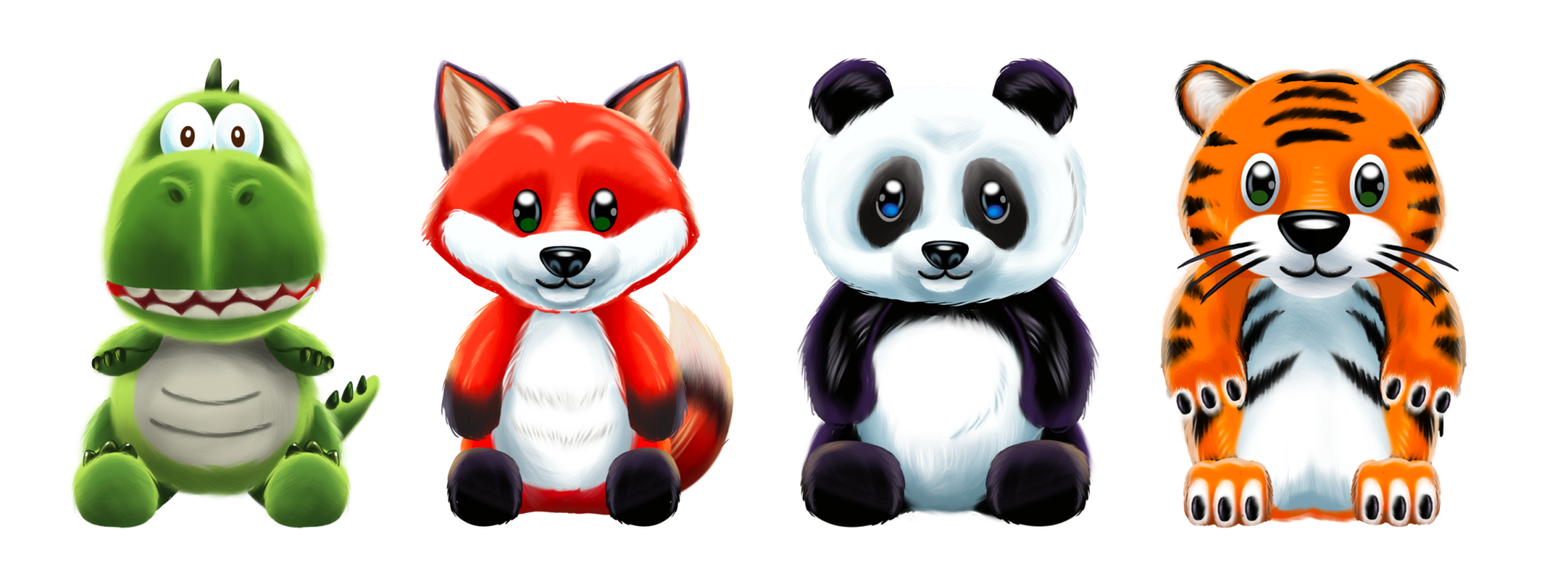 Mascottes Fairtopia