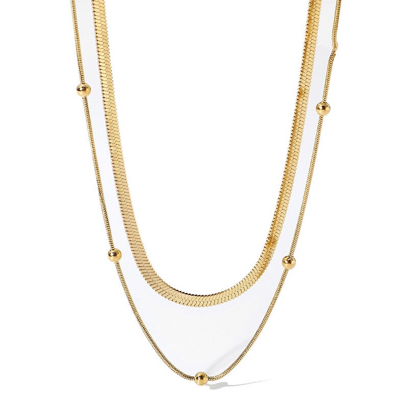 Double Layer with Balls