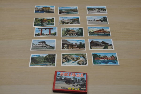cards of Kyoto sightseeing spots