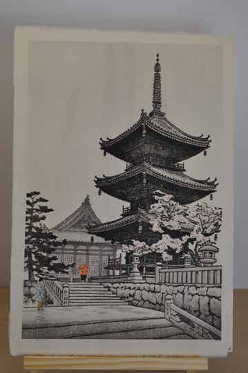 Spring rain at Kiyomizu