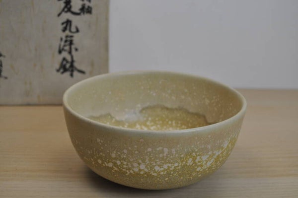 Large tea bowl/chawan Kasama yaki