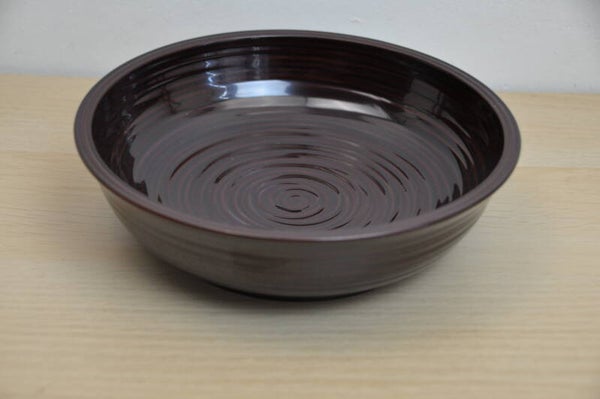 black lacquered bowl