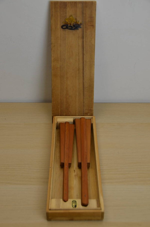 Vintage wooden chopsticks