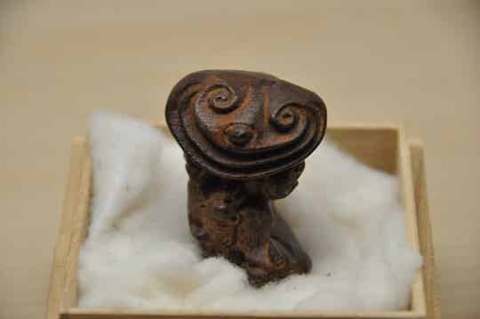 Netsuke of mythical creature
