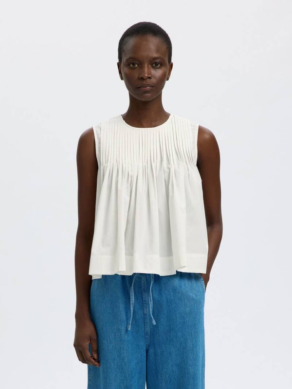 Sophia pleated top