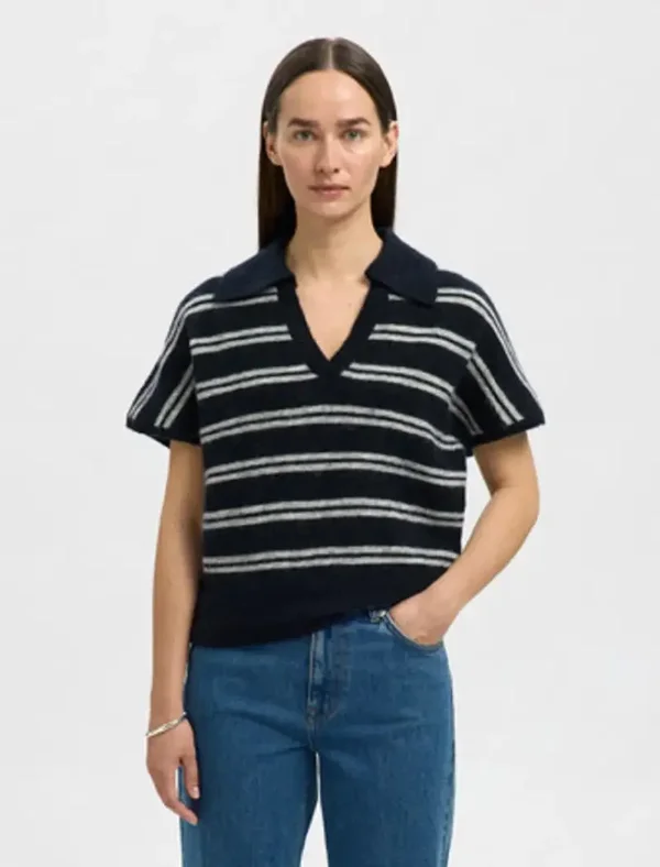 LULU SS POLO KNIT