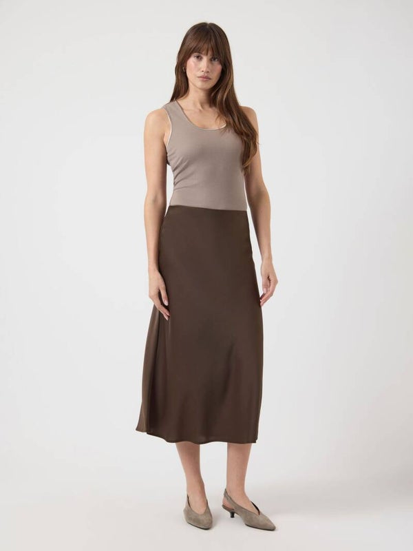 PELLA SKIRT BROWN