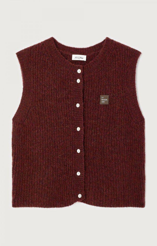 EAST GILET BURGUNDY