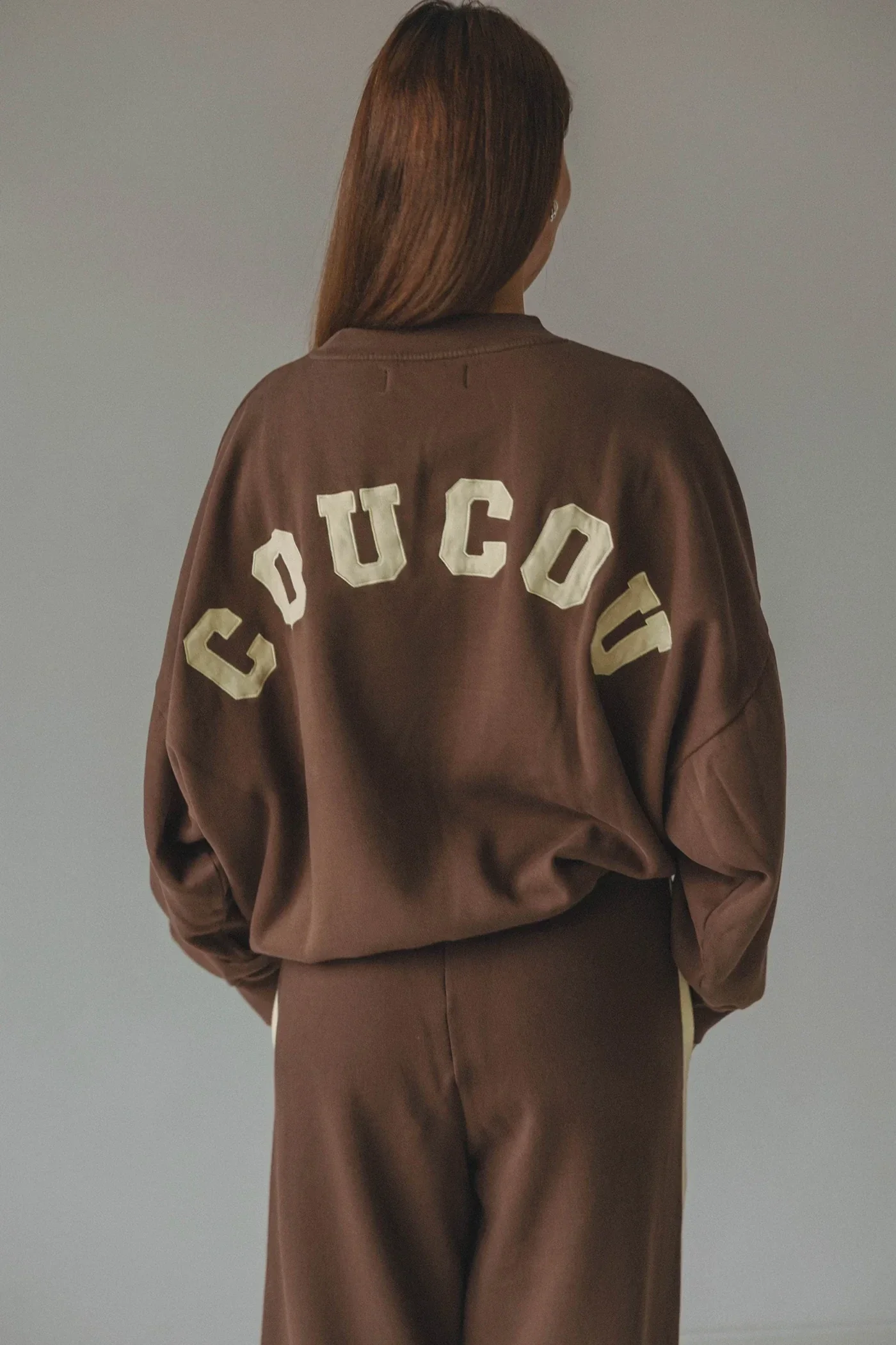 COUCOU JOSEPH SWEATER BROWN YELLOW