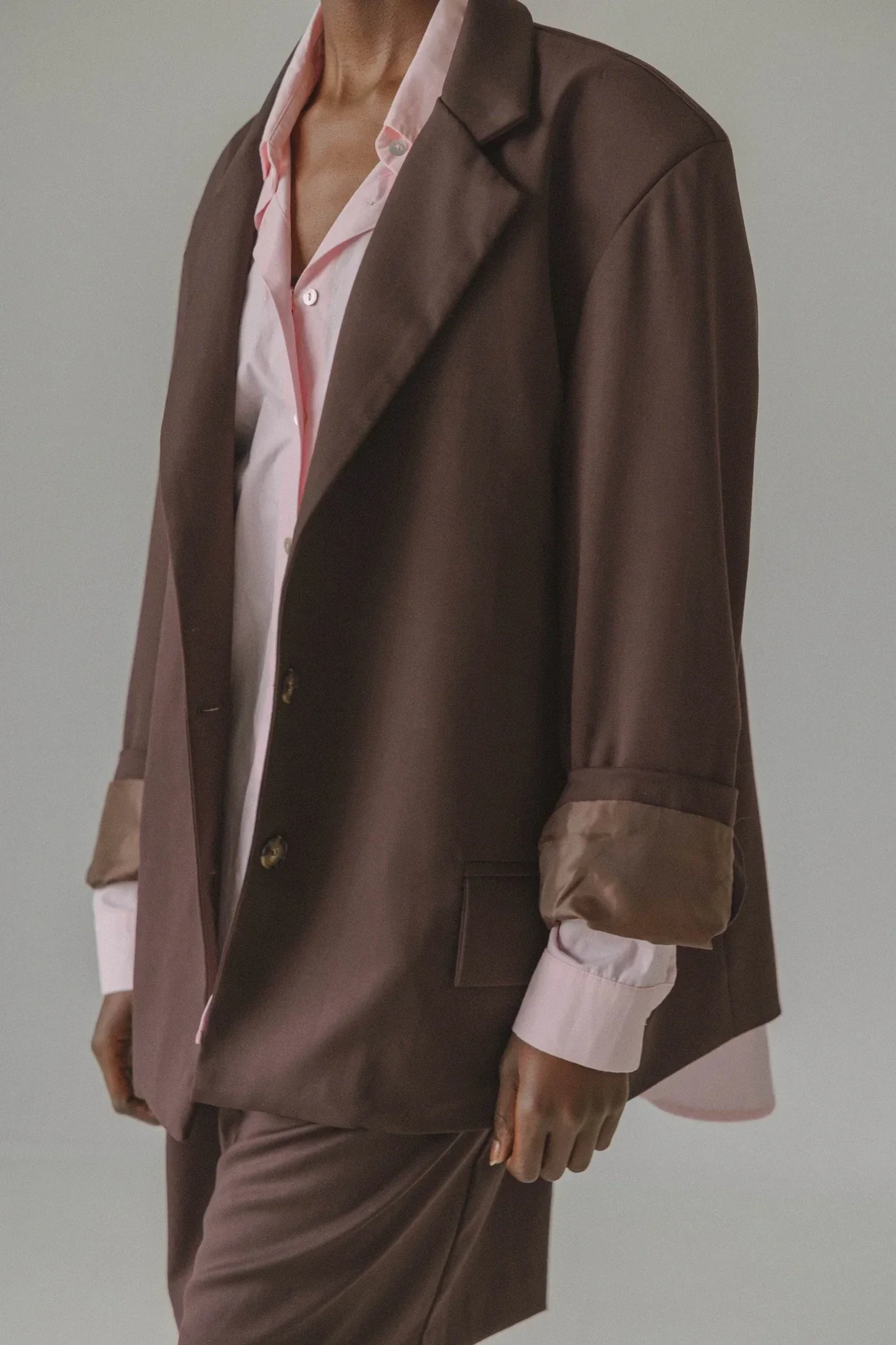 COUCOU RAFFA BLAZER BROWN