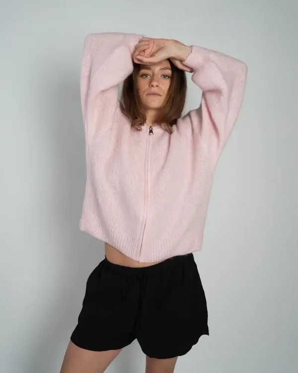 ODETTE CARDIGAN PINK