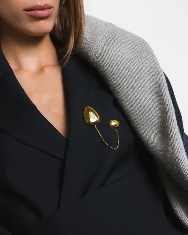 MIEKE BROCHE GOUD