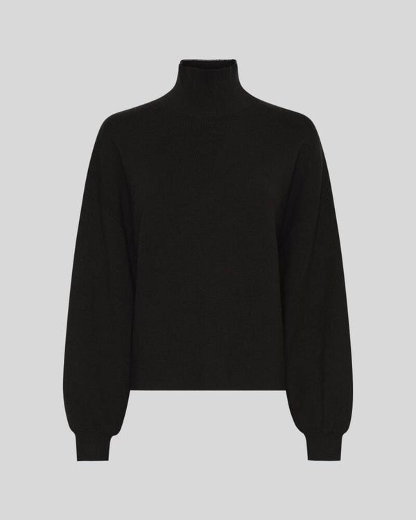 MERCY KNIT PULLOVER ZWART