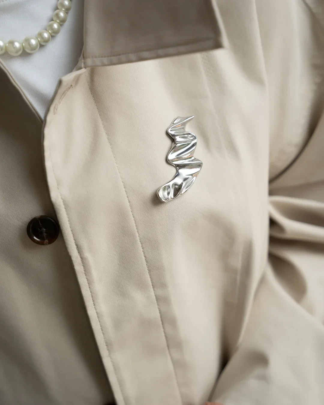 RESI BROCHE ZILVER