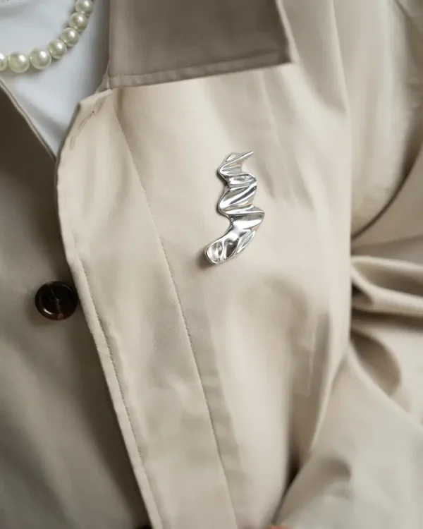 RESI BROCHE ZILVER