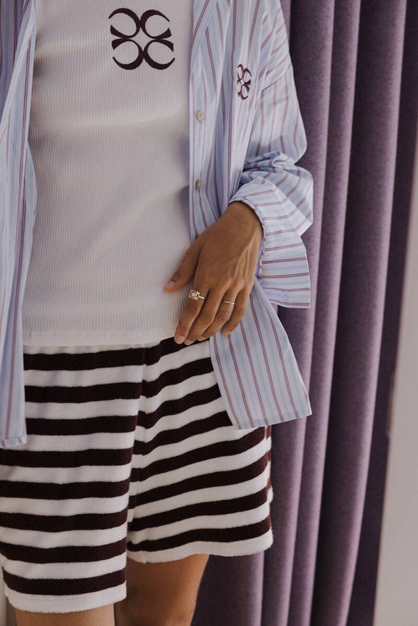 COUCOU JACKIE SHORTS STRIPES