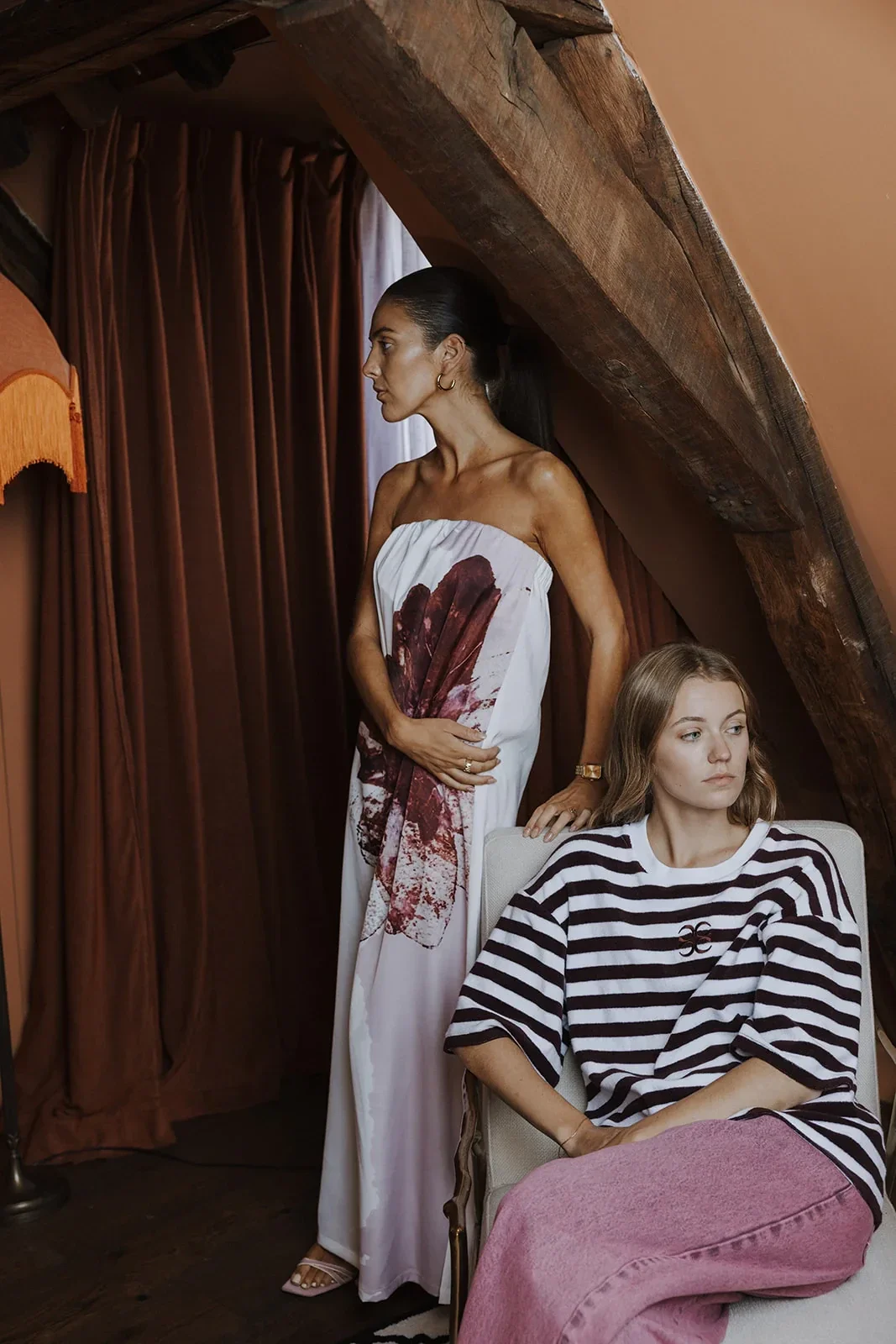 COUCOU MARGARITA TEE STRIPES