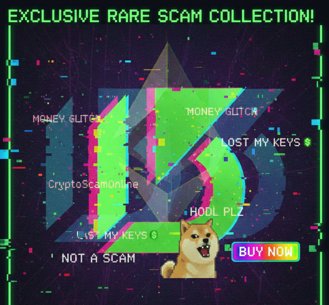 CryptoScamFirsteverNFT