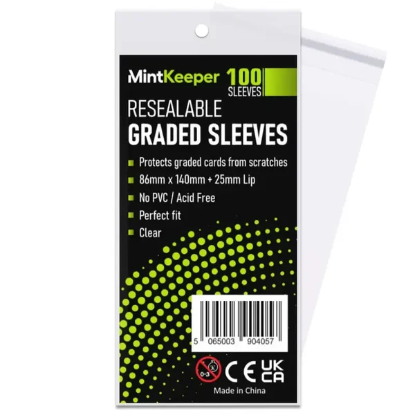 MintKeeper Resealable Graded Sleeves – PSA Perfect Fit (100)