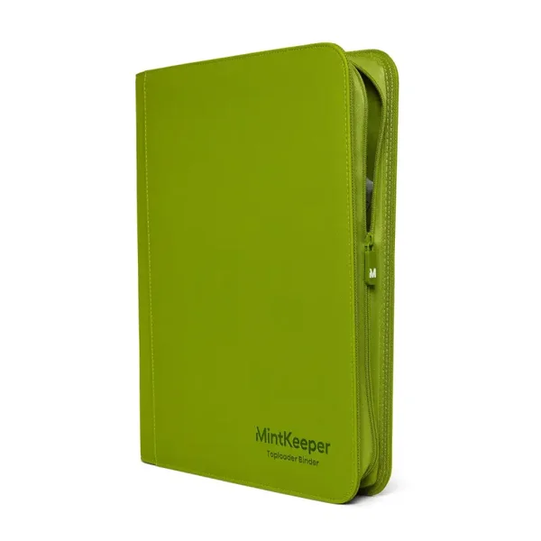 MintKeeper 252 Toploader Binder – Green