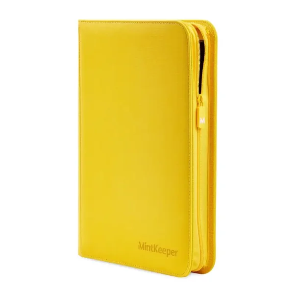 MintKeeper 252 Toploader Binder – Yellow