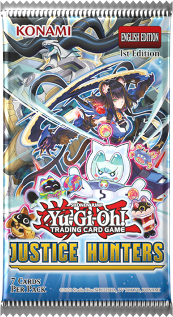 Yu-Gi-Oh! Justice Hunters Booster Pack