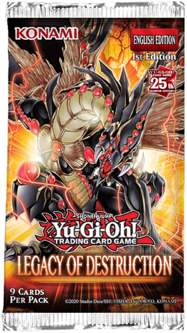 Yu-Gi-Oh! Legacy of Destruction Booster Pack