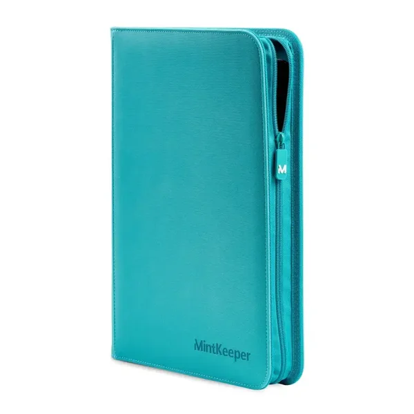 MintKeeper 252 Toploader Binder – Aqua