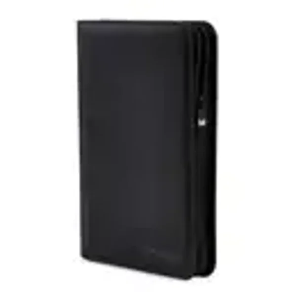 Black MintKeeper 4-Pocket Premium Zip Binder