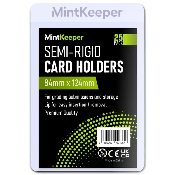 MintKeeper Semi-Rigid Card Holders (25)