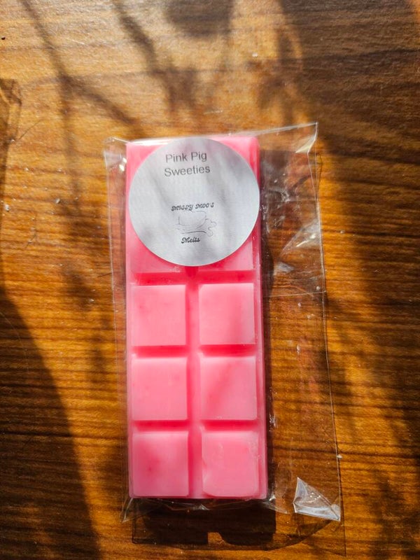 Pink Pig Sweeties Fragrance Wax Melts.
