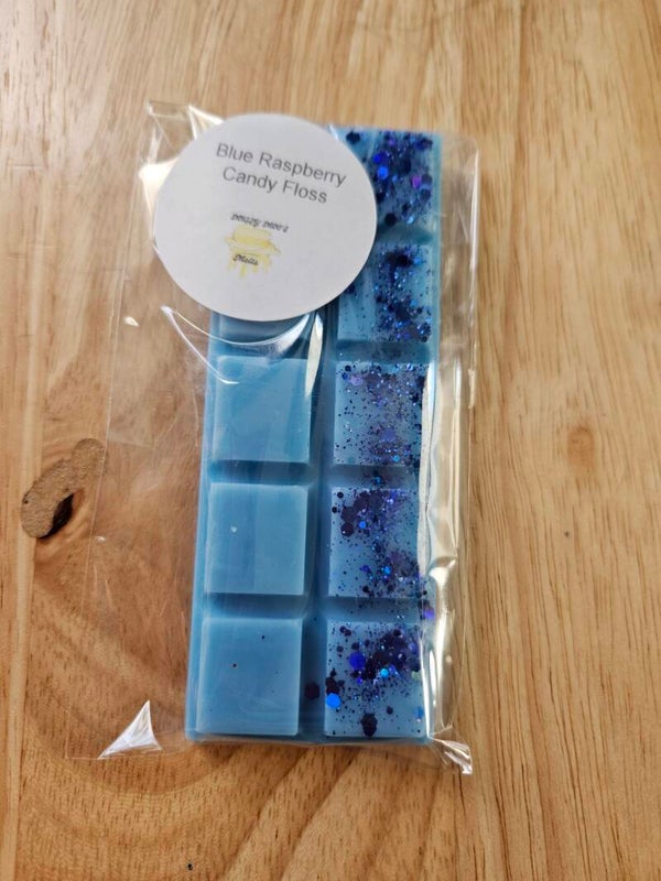 Blue Raspberry Candy Floss Fragrance Wax Melts.