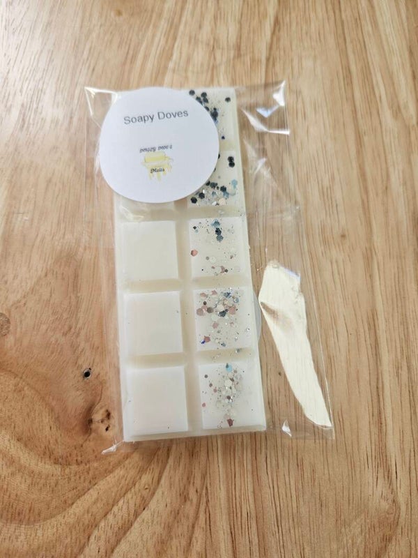 Soapy Doves Fragrance Wax Melts.