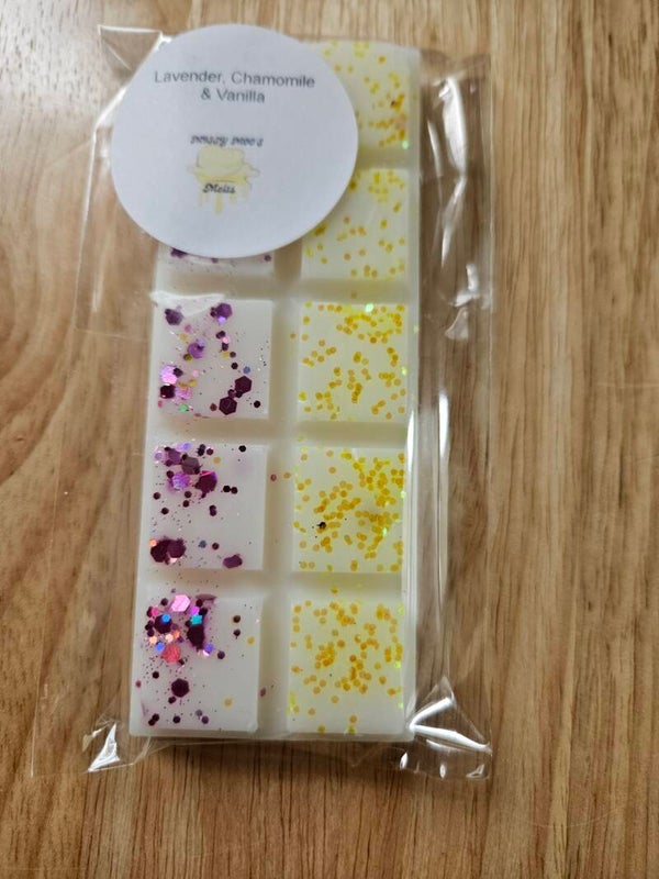Lavender, Chamomile & Vanilla Fragrance Wax Melts.