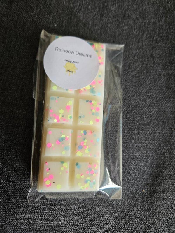 Rainbow Dreams Fragrance Wax Melts.