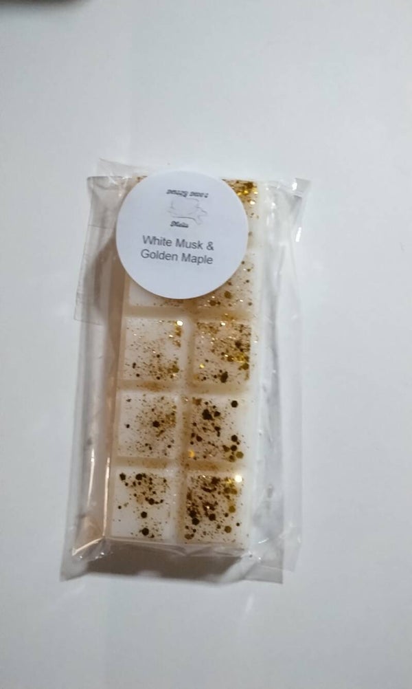 White Musk & Golden Maple Fragrance Wax Melts.