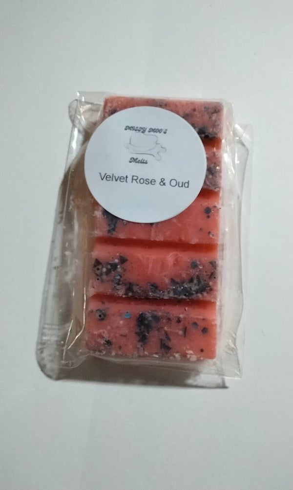 Velvet Rose & Oud Fragrance Wax Melts.