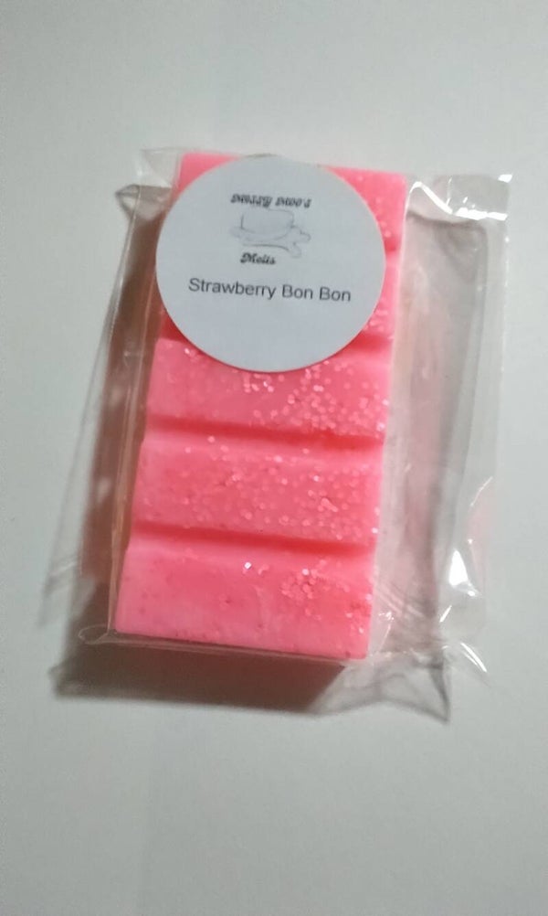 Strawberry Bon Bon Fragrance Wax Melts.