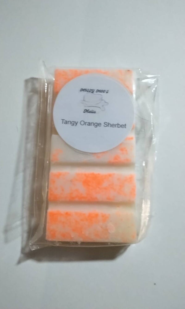 Tangy Orange Sherbet Fragrance Wax Melts.