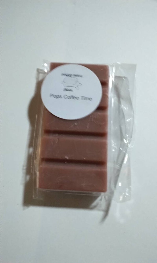 Pops Coffee Time Fragrance Wax Melts.